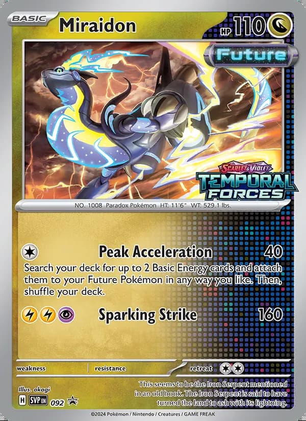 Miraidon — SVP Black Star Promos #092