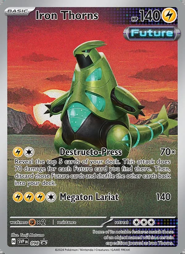 Iron Thorns — SVP Black Star Promos #098