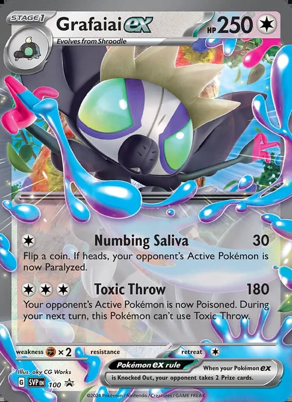 Grafaiai ex — SVP Black Star Promos #100