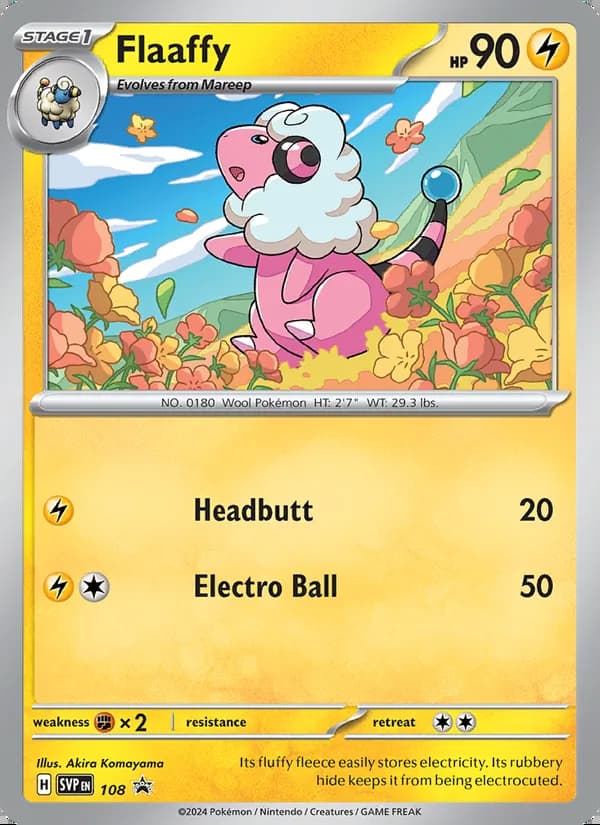 Flaaffy — SVP Black Star Promos #108