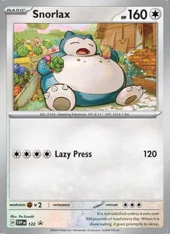 Snorlax — SVP Black Star Promos #122