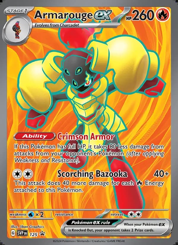 Armarouge ex — SVP Black Star Promos #125