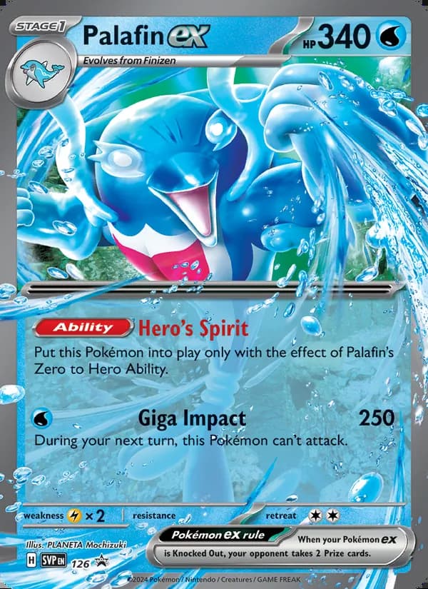 Palafin ex — SVP Black Star Promos #126