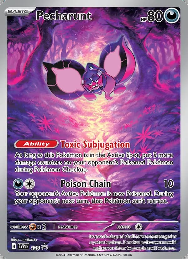 Pecharunt — SVP Black Star Promos #129