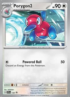 Porygon2 — SVP Black Star Promos #138