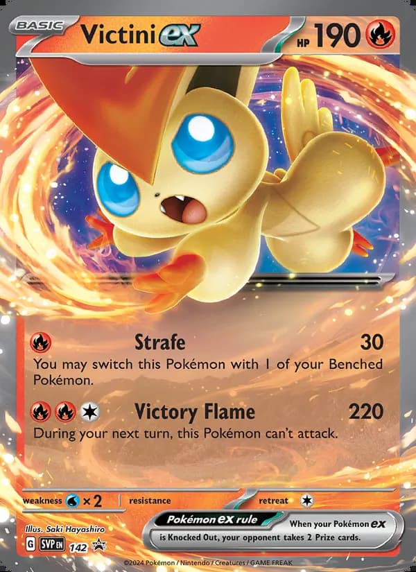 Victini ex — SVP Black Star Promos #142