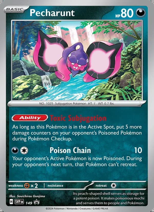 Pecharunt — SVP Black Star Promos #149