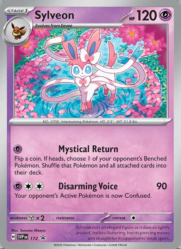 Sylveon — SVP Black Star Promos #172
