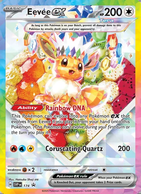 Eevee ex — SVP Black Star Promos #174
