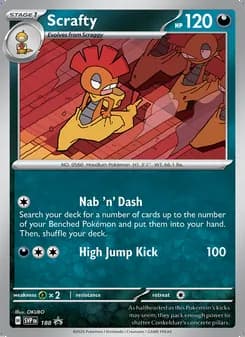 Scrafty — SVP Black Star Promos #188