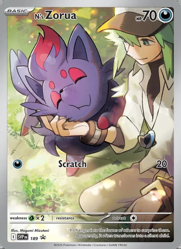 Zorua de N — SVP Black Star Promos #189