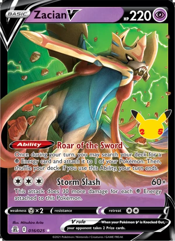 Zacian V — Celebrations #16