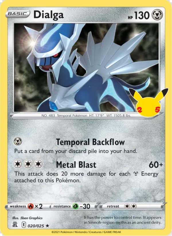 Dialga — Celebraciones #20