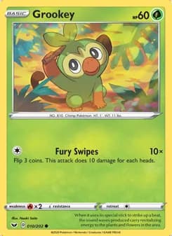 Grookey — Sword & Shield #10