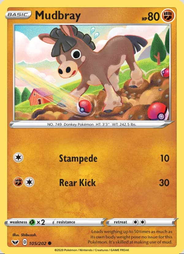 Mudbray — Sword & Shield #105