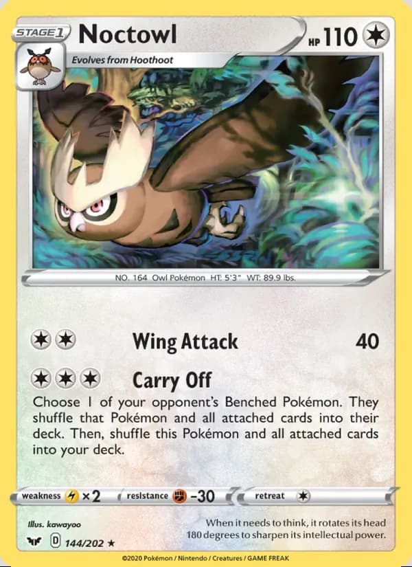 Noctowl — Espada y Escudo #144