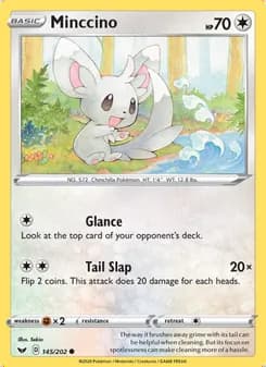 Minccino — Sword & Shield #145