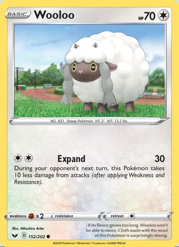 Wooloo — Sword & Shield #152