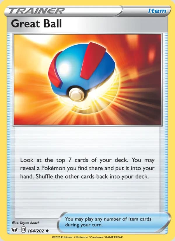 Great Ball — Sword & Shield #164
