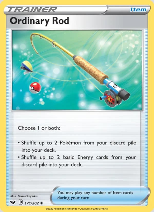 Ordinary Rod — Sword & Shield #171