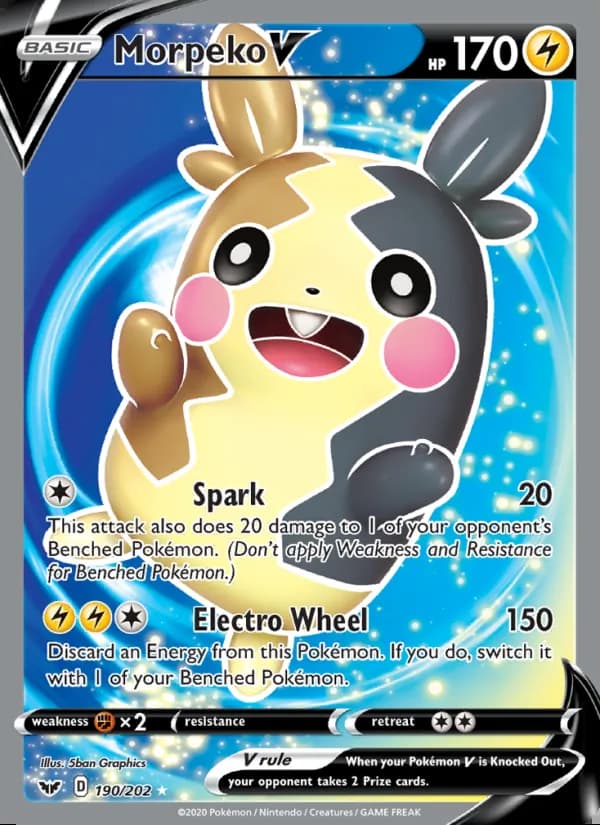 Morpeko V — Sword & Shield #190