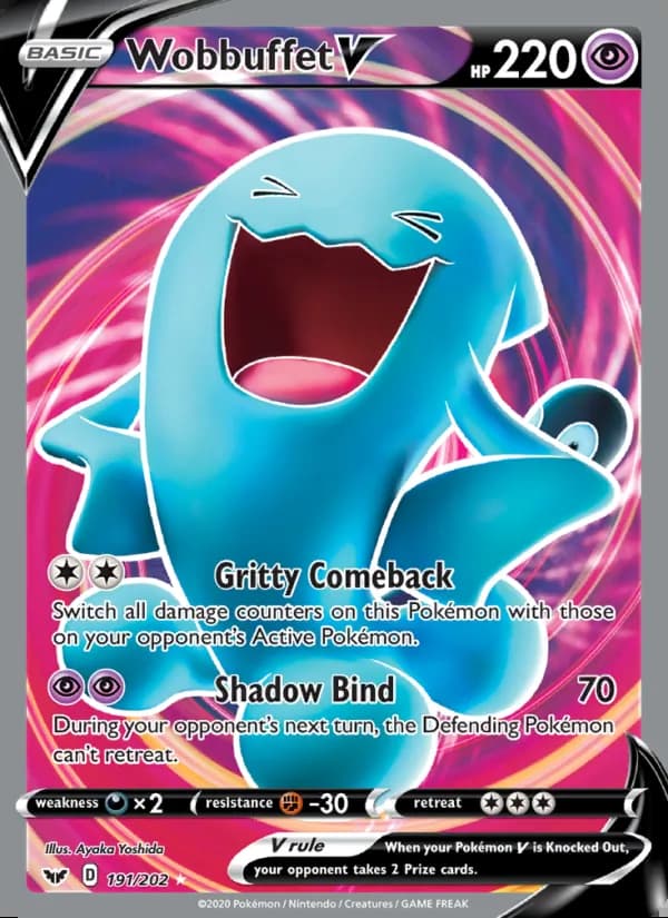 Wobbuffet V — Sword & Shield #191