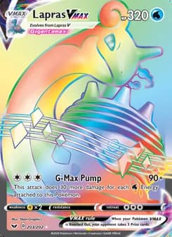 Lapras VMAX — Sword & Shield #203