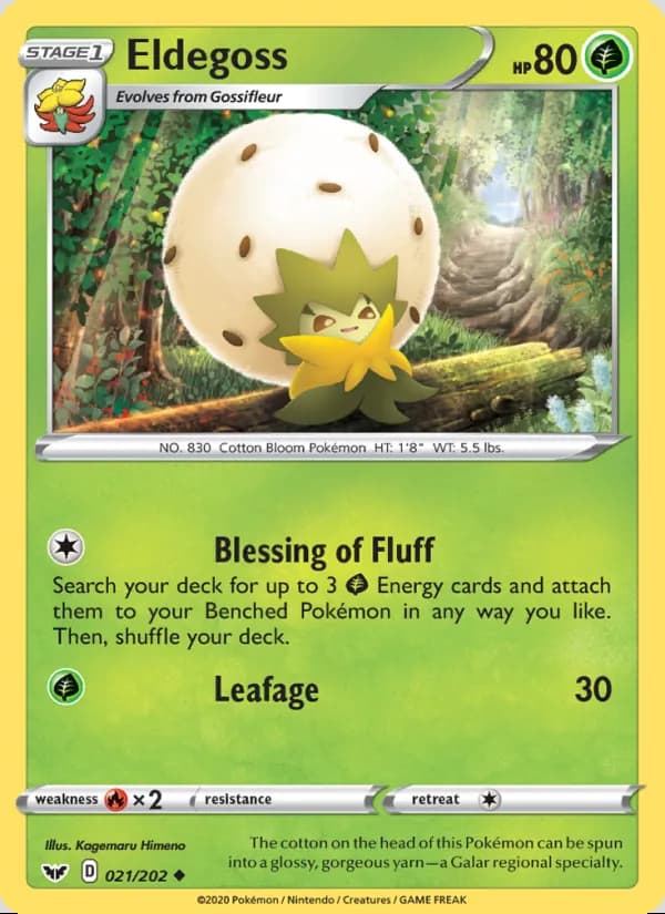 Eldegoss — Sword & Shield #21