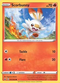 Scorbunny — Sword & Shield #31