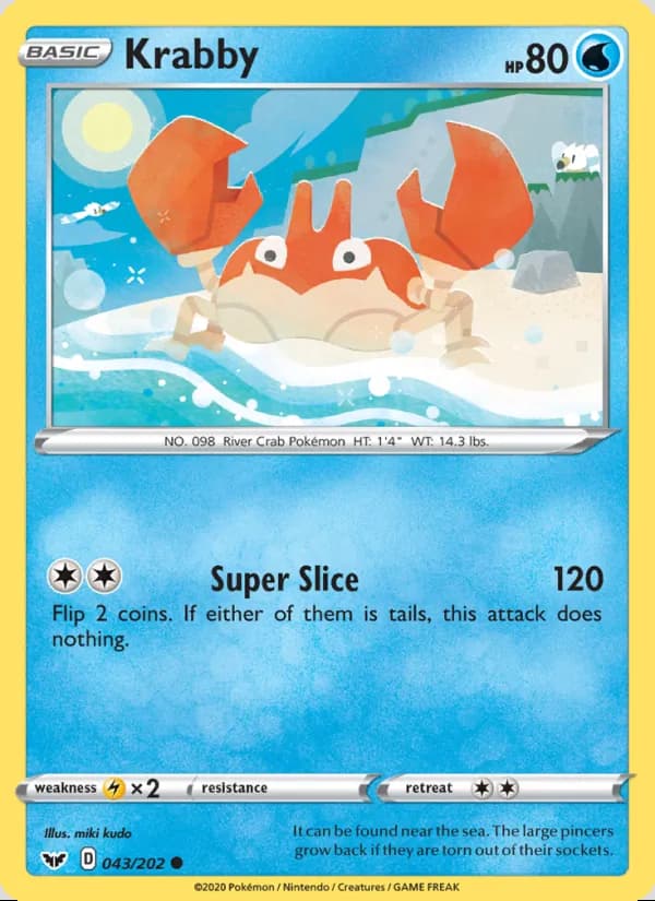 Krabby — Sword & Shield #43
