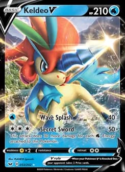 Keldeo V — Sword & Shield #53