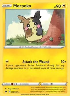Morpeko — Sword & Shield #78