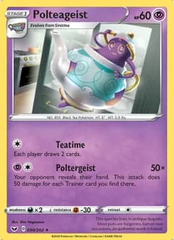 Polteageist — Sword & Shield #90
