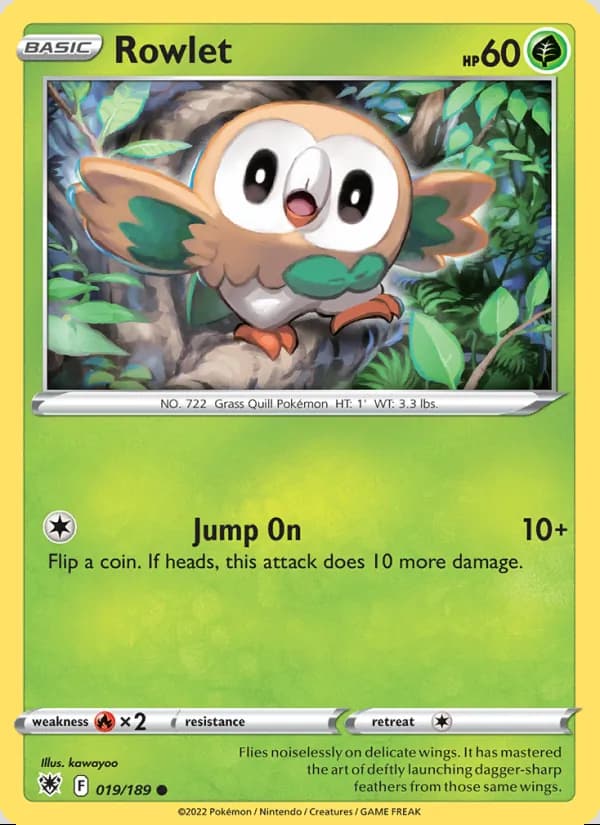 Rowlet — Astral Radiance #019