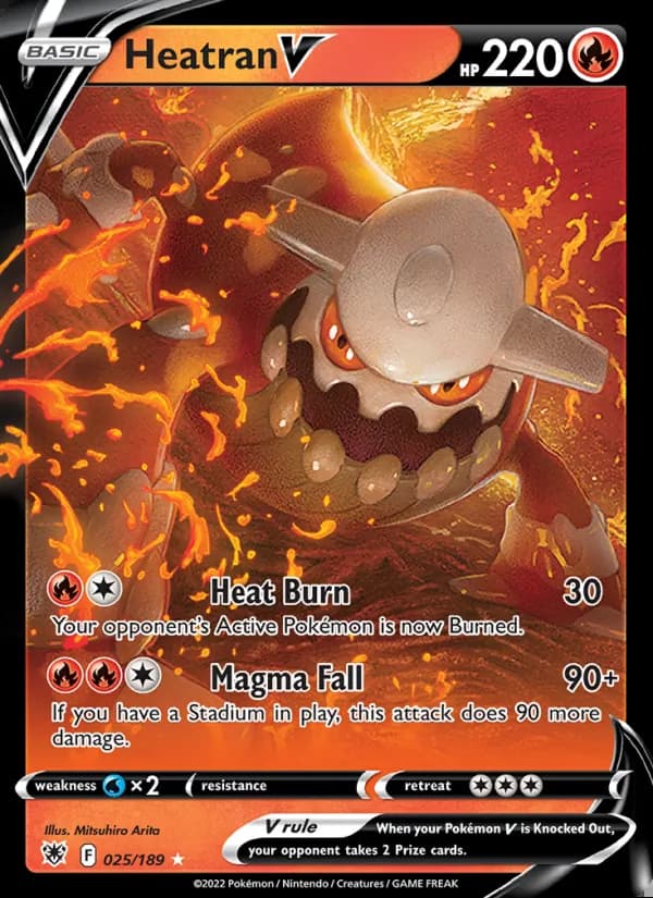 Heatran V — Resplandor Astral #025