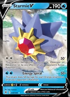 Starmie V — Astral Radiance #030