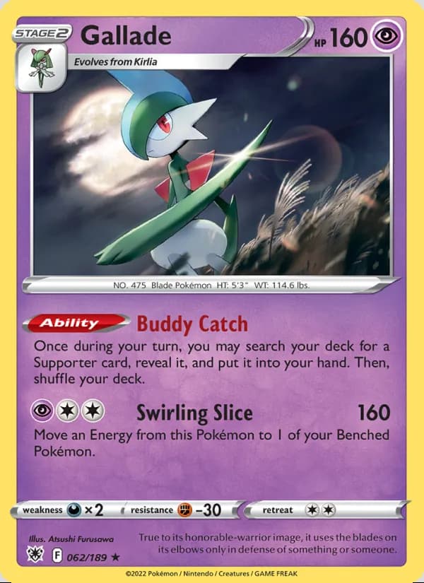 Gallade — Resplandor Astral #062