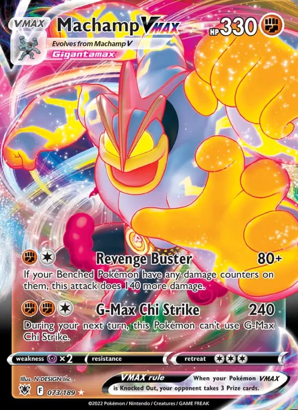 Machamp VMAX — Resplandor Astral #073