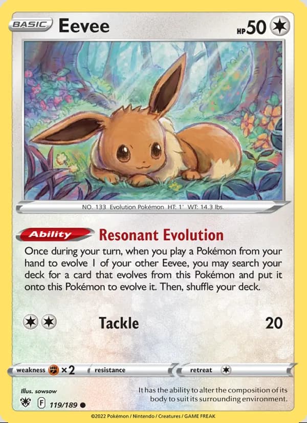 Eevee — Astral Radiance #119