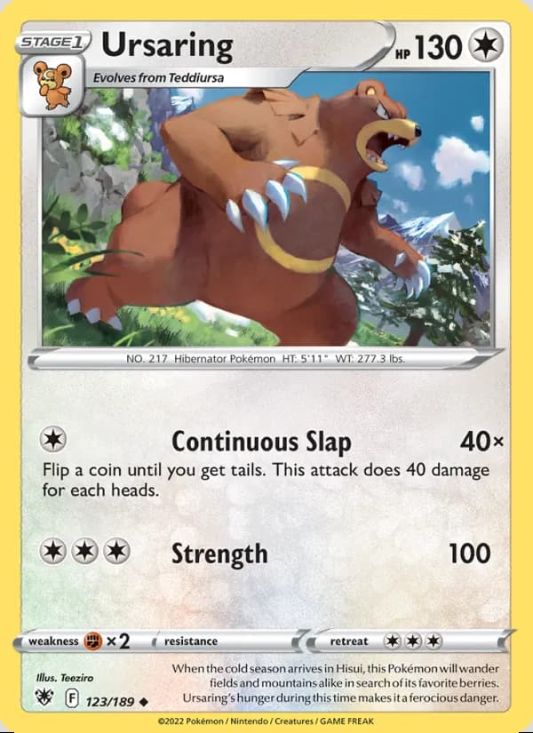 Ursaring — Resplandor Astral #123