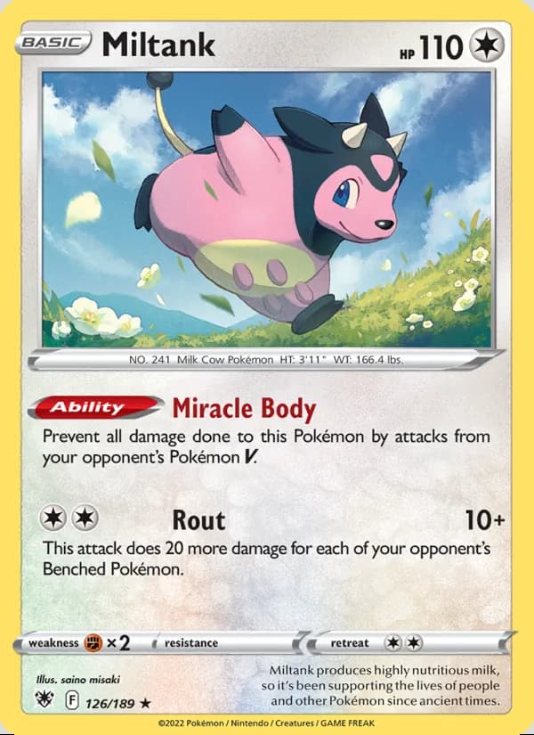 Miltank — Resplandor Astral #126