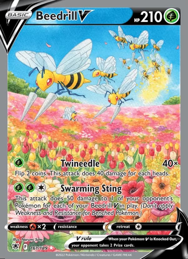 Beedrill V — Resplandor Astral #161