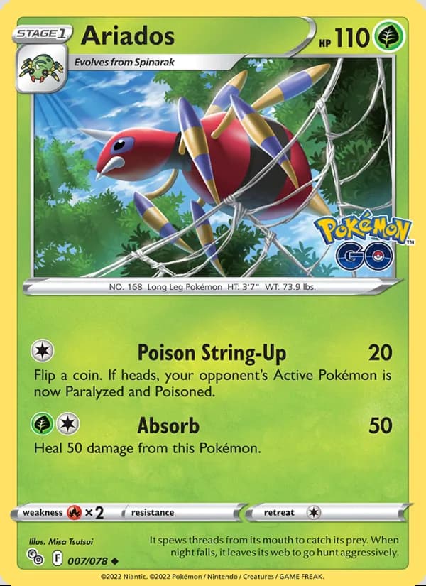 Ariados — Pokémon GO #007