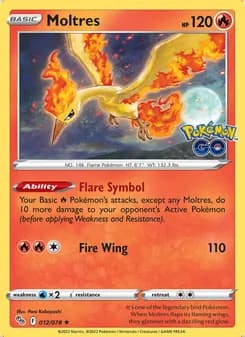 Moltres — Pokémon GO #012