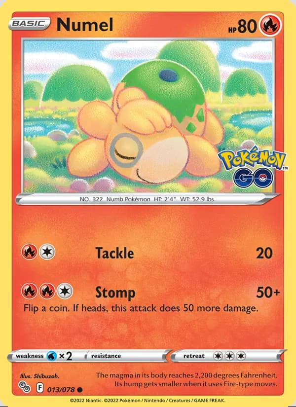 Numel — Pokémon GO #013