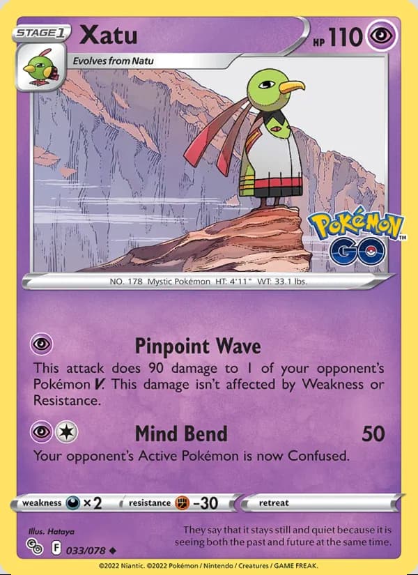 Xatu — Pokémon GO #033