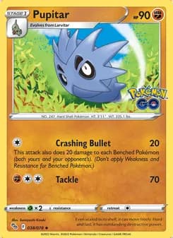 Pupitar — Pokémon GO #038