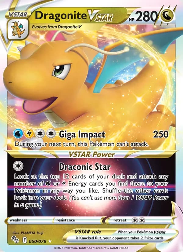 Dragonite VSTAR — Pokémon GO #050