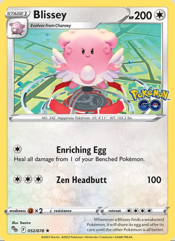Blissey — Pokémon GO #052