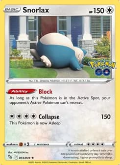 Snorlax — Pokémon GO #055